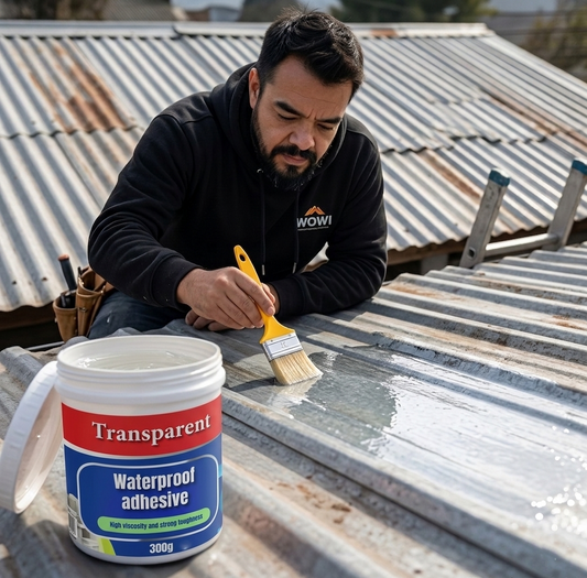 🔥 3x2 Sellador Adhesivo y Tapagoteras Transparente 300cc c/u - Sella Techos, Paredes y Ventanas sin Pagar demás ✔